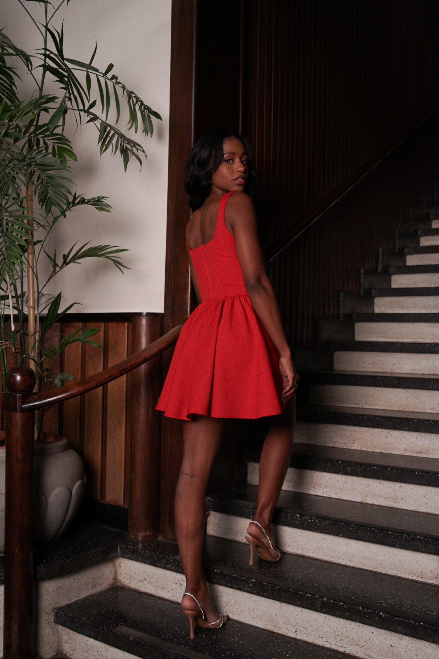 Vestido Eloise Rojo