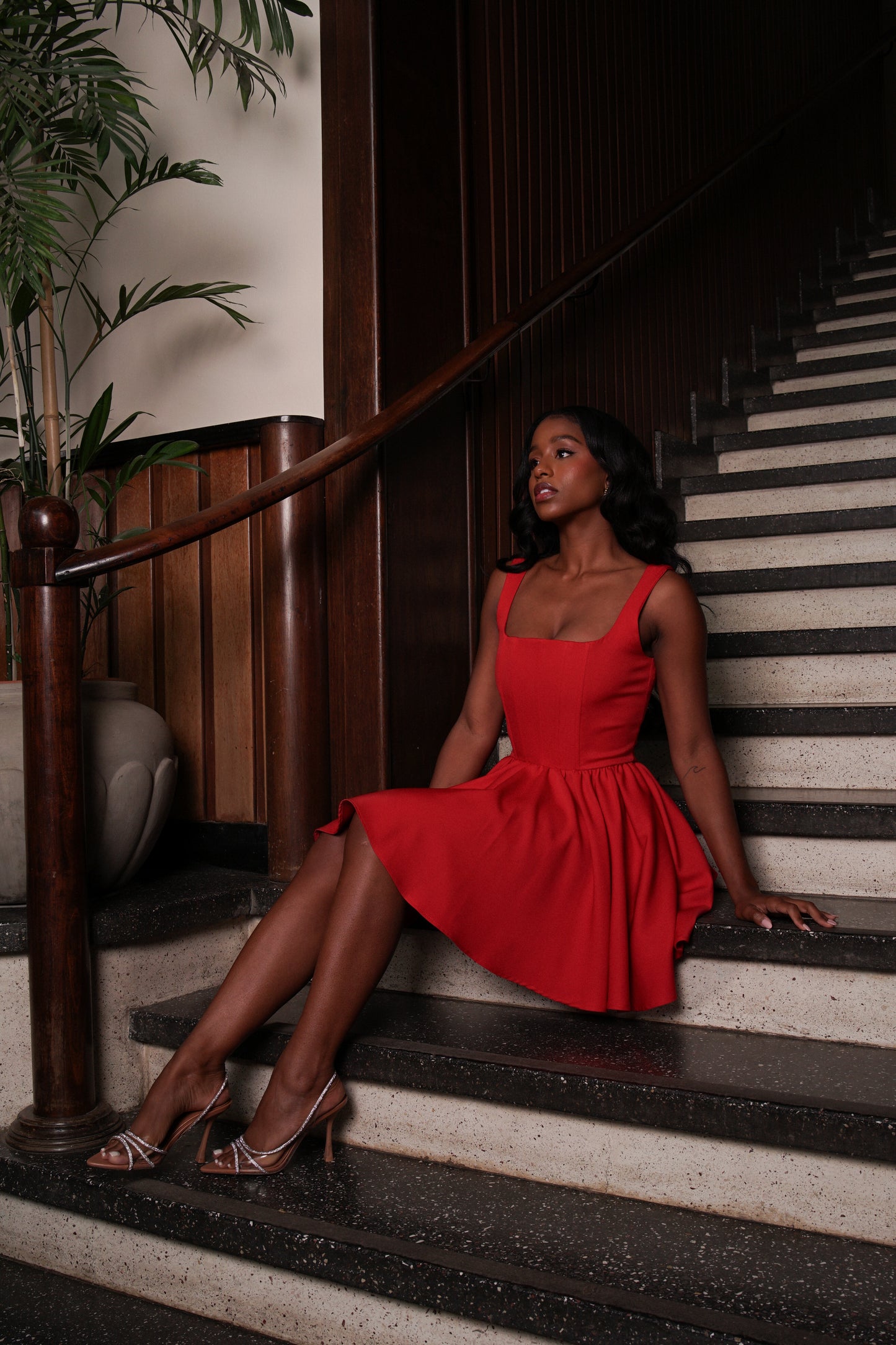 Vestido Eloise Rojo