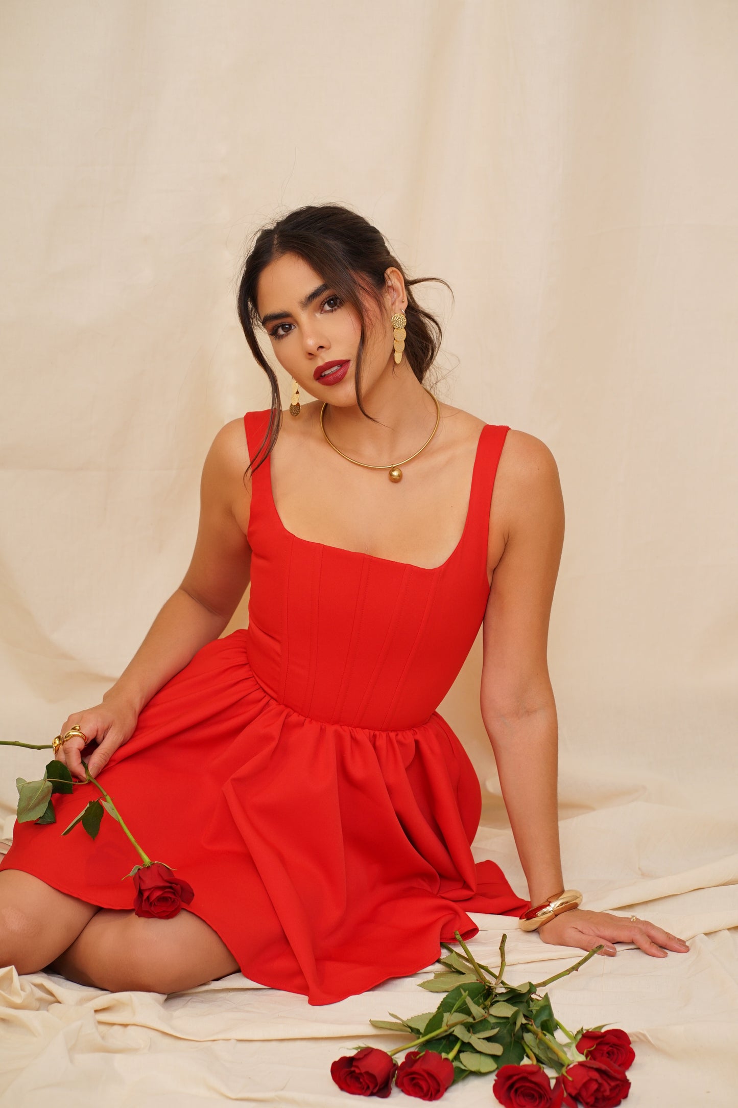 Vestido Eloise Rojo
