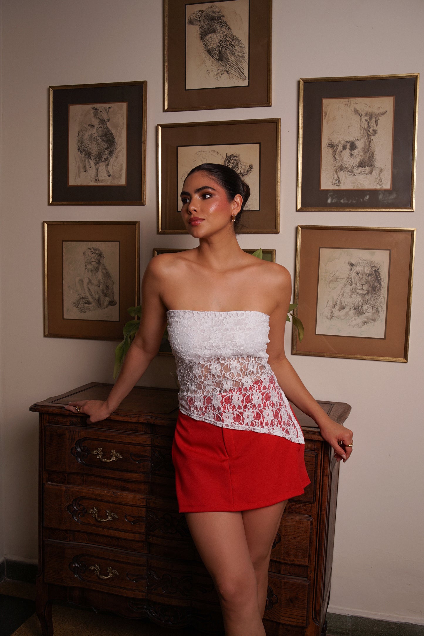 Top Mia Encaje Blanco