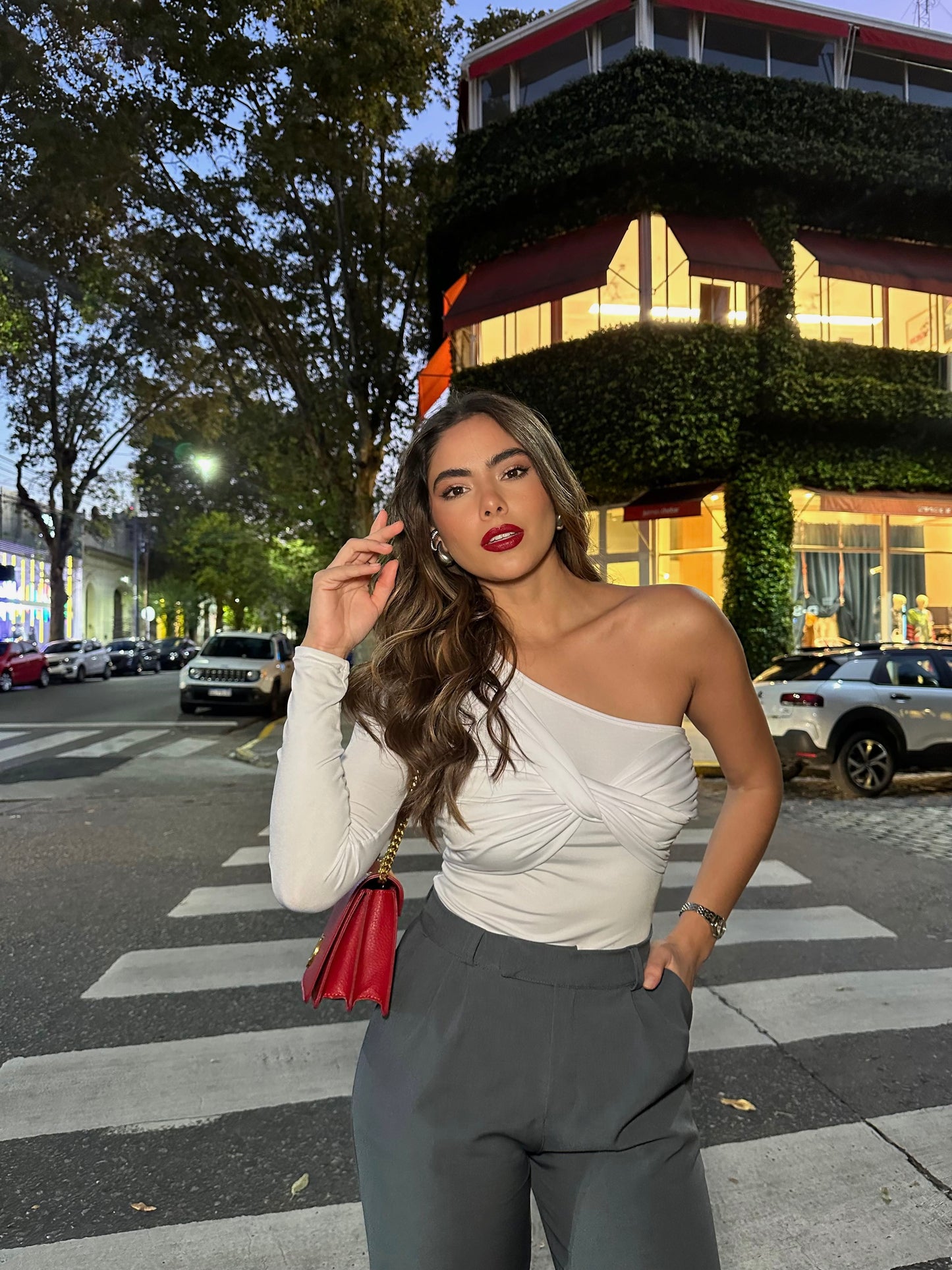 Top Onix Blanco