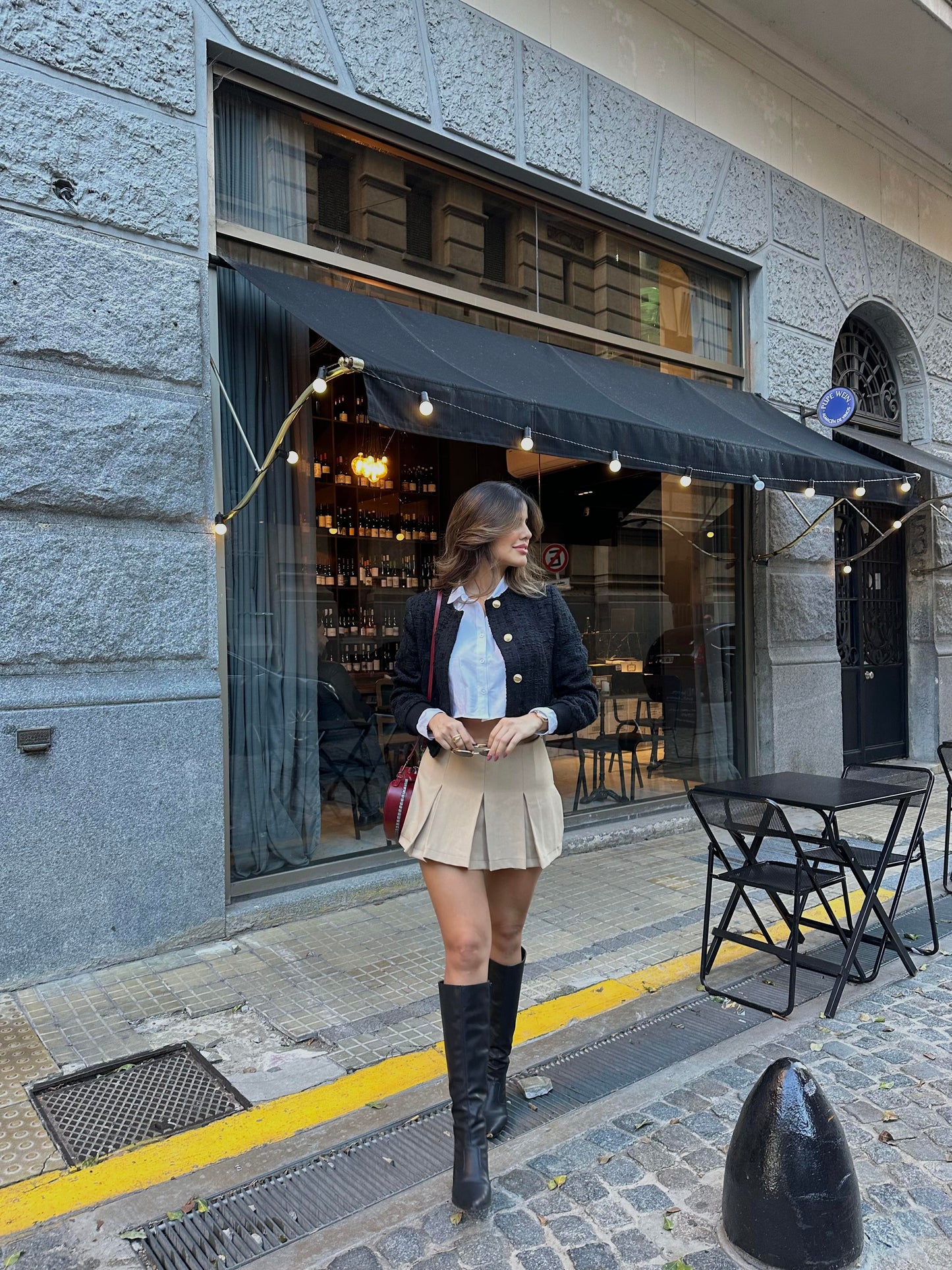 Falda Arianna Beige