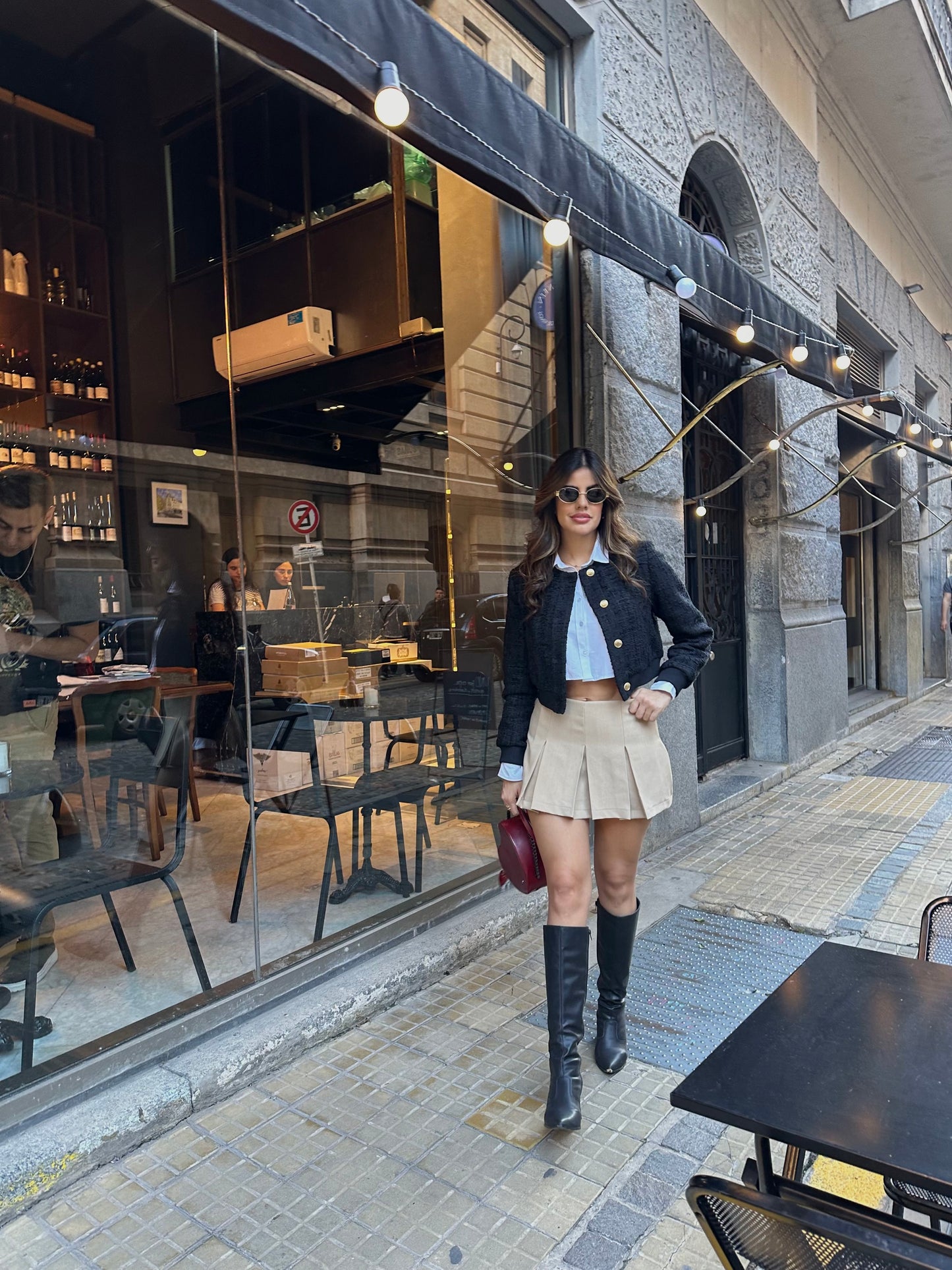 Falda Arianna Beige