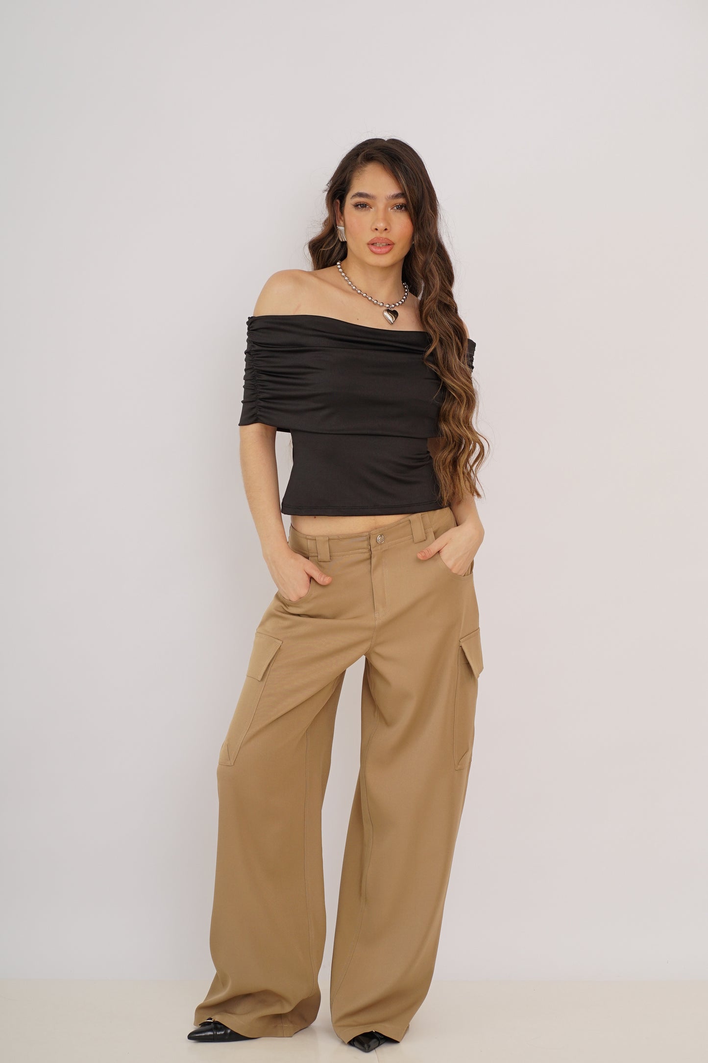 Pantalon Cargo Yerba