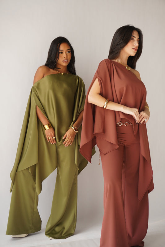 Pantalon Tiziana Marron