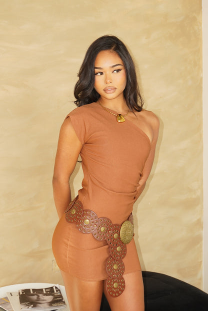 Vestido Kenia Café