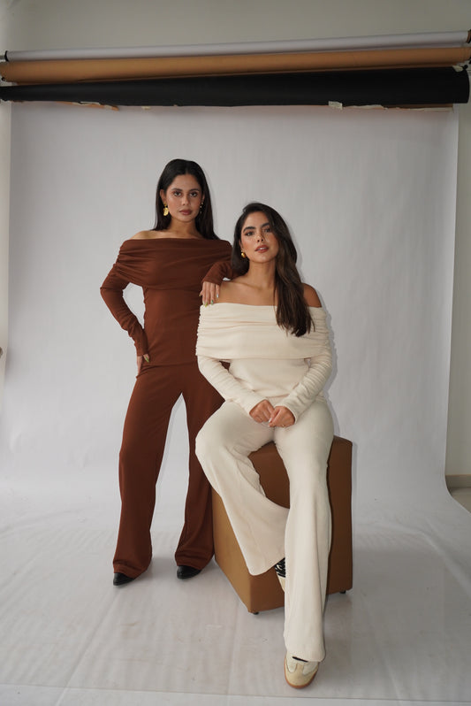 Pantalon Comfy Marron
