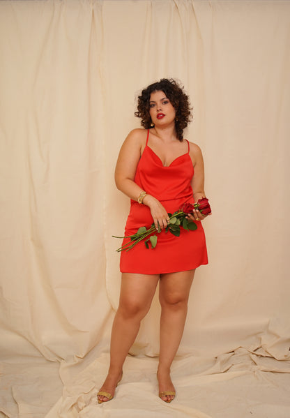 Vestido Aria Mini Rojo