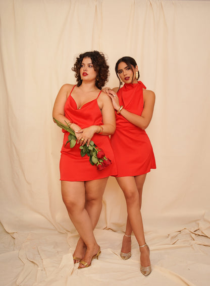 Vestido Aria Mini Rojo