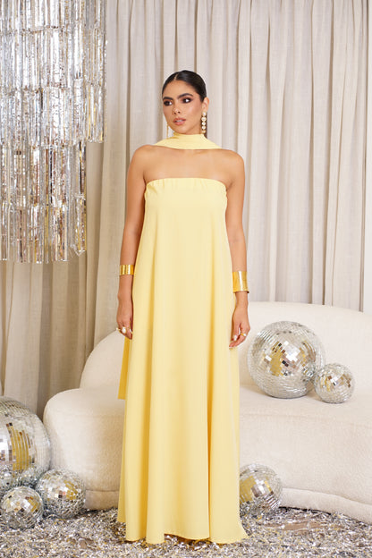 Vestido Olga Amarillo